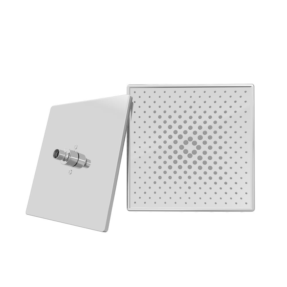 Stainless Steel Square Rainfall Shower Head