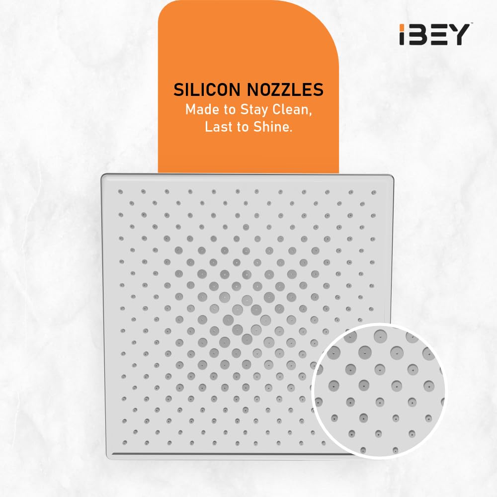 Stainless Steel Square Rainfall Shower Head