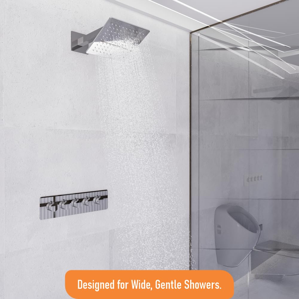 Square Overhead Rain Shower Head