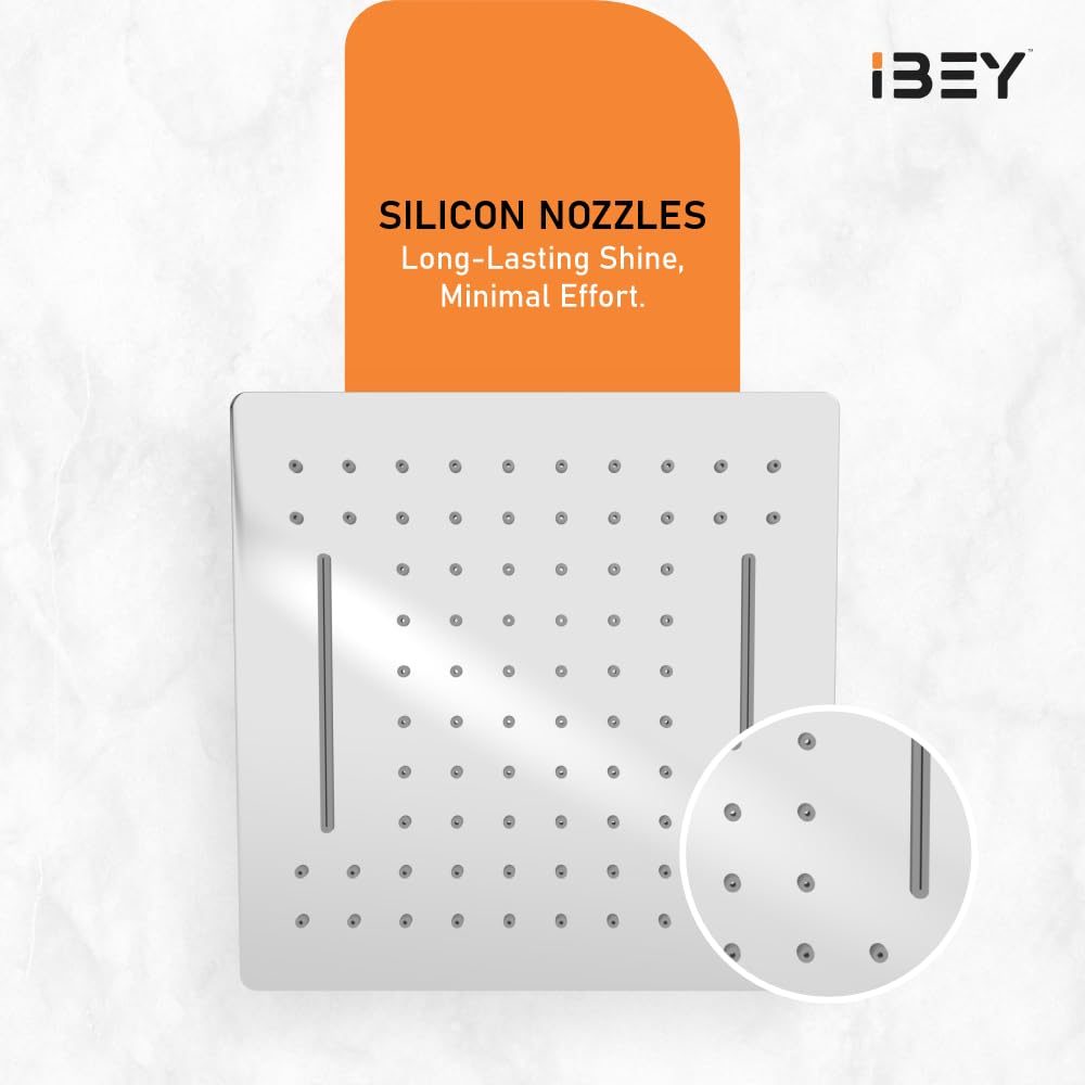 Square Waterfall Rain Shower Head