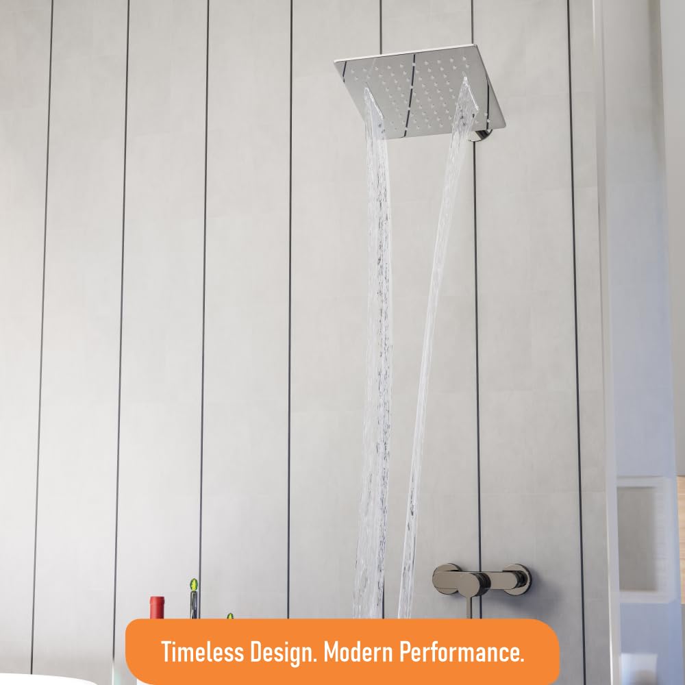 Square Waterfall Rain Shower Head