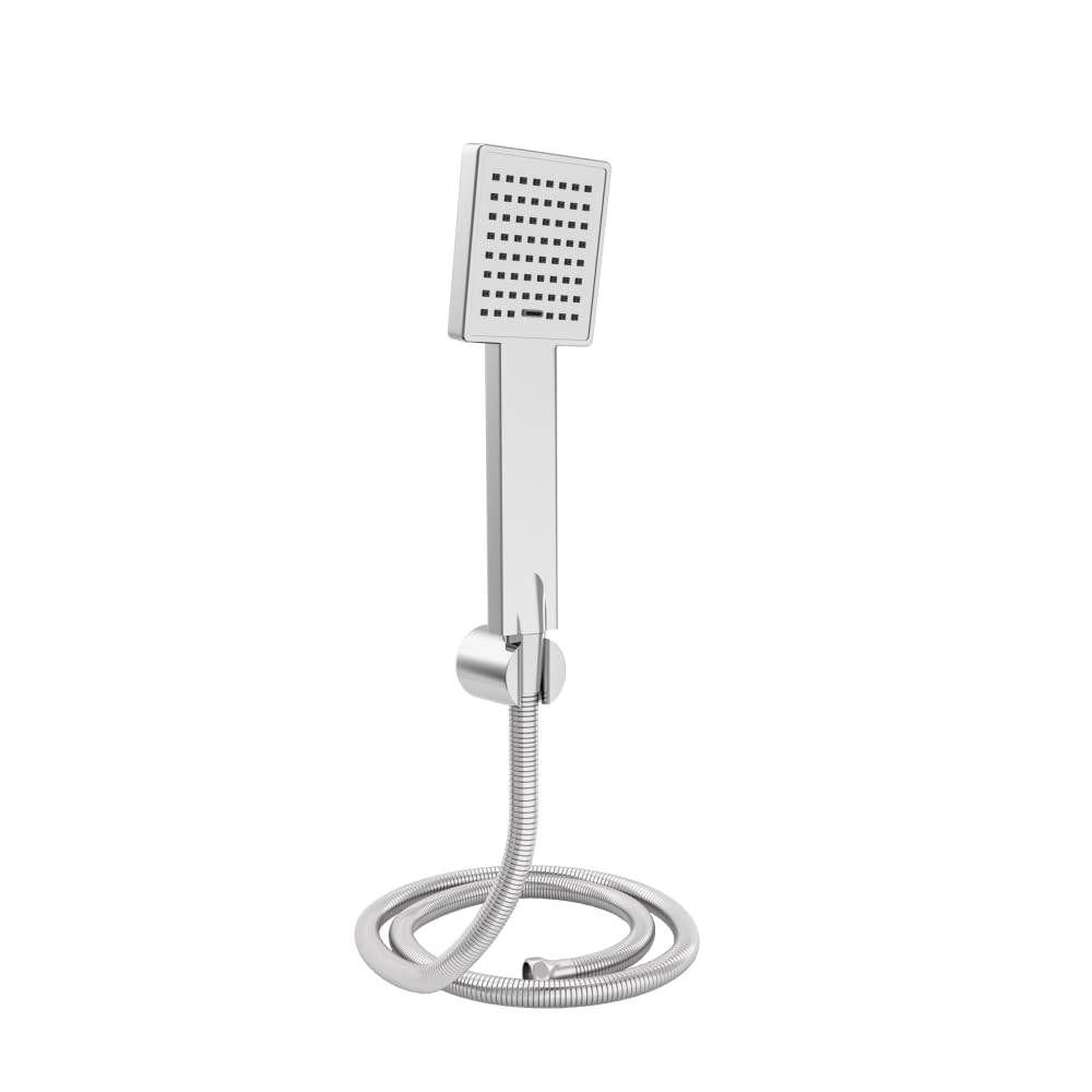 Handheld Shower Head Set With Hose And Wall Hook