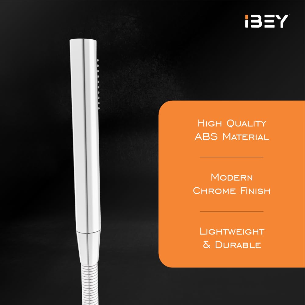 Handheld Shower Head Set With Hose And Wall Hook