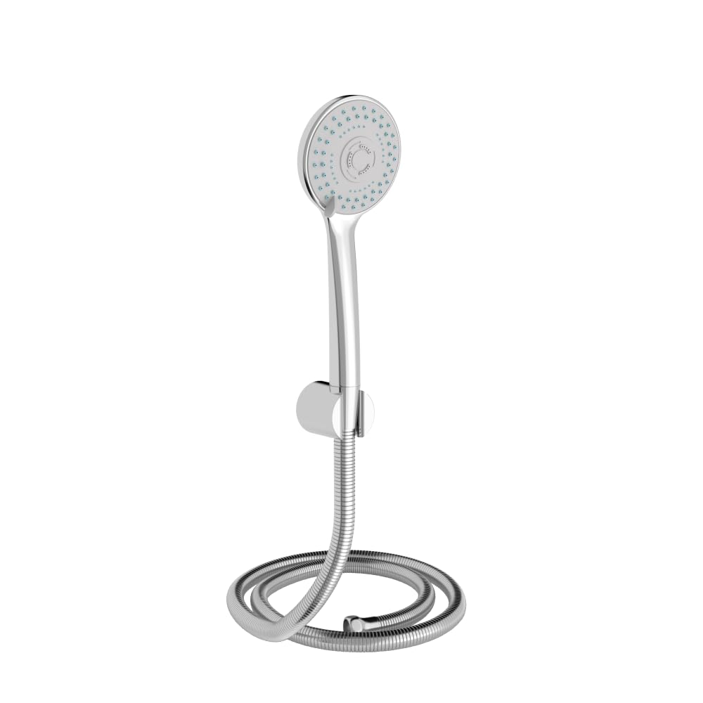 Handheld Shower Head Set With Hose And Wall Mount
