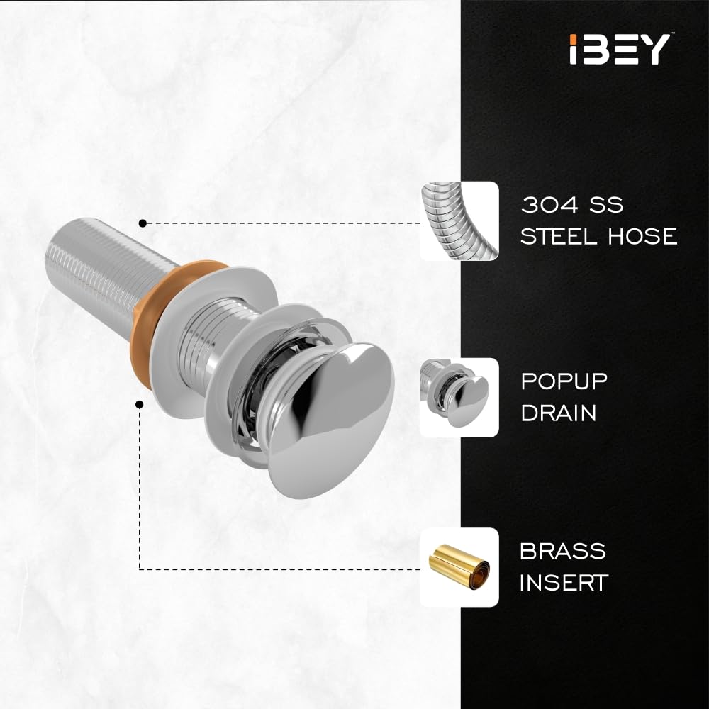 Pop Up Waste Coupling For Wash Basin