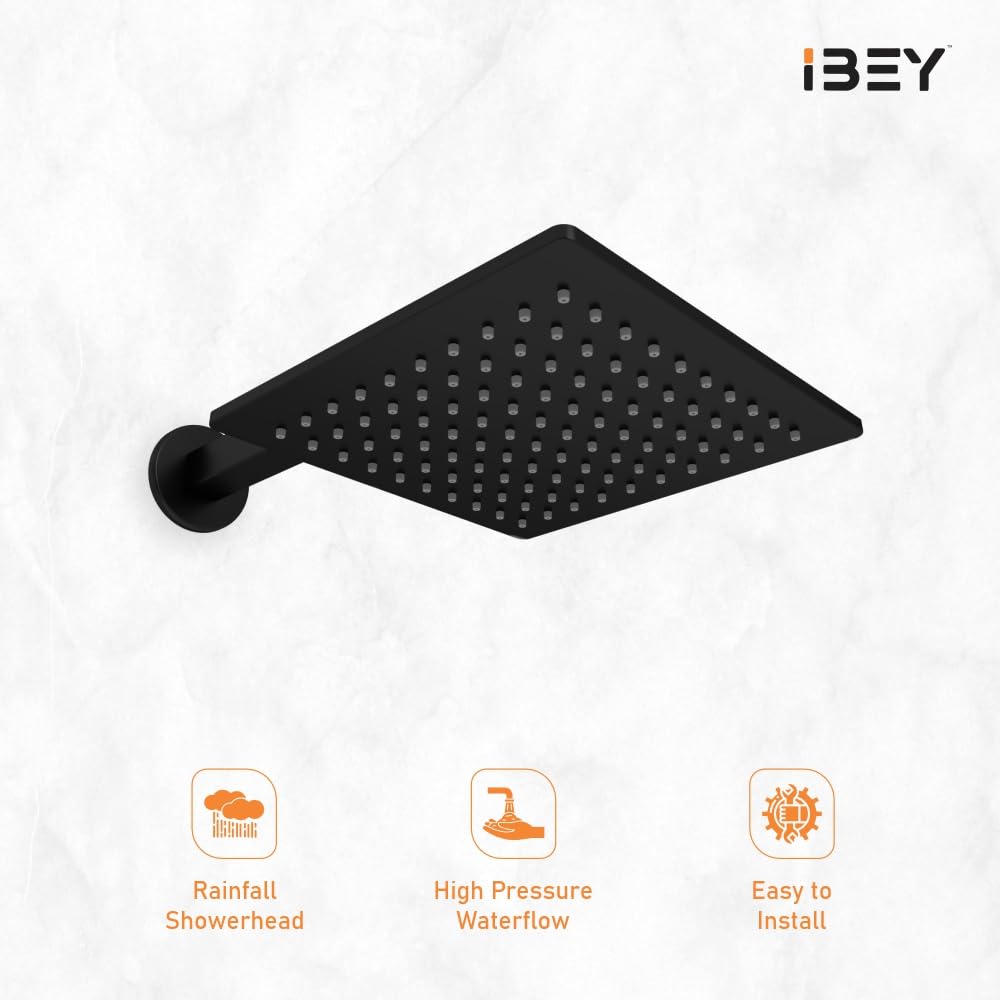 Square Rainfall Shower Head
