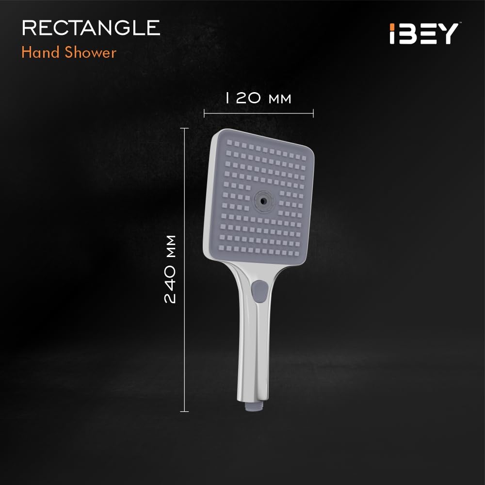 Handheld Shower Head Set With Hose And Wall Hook