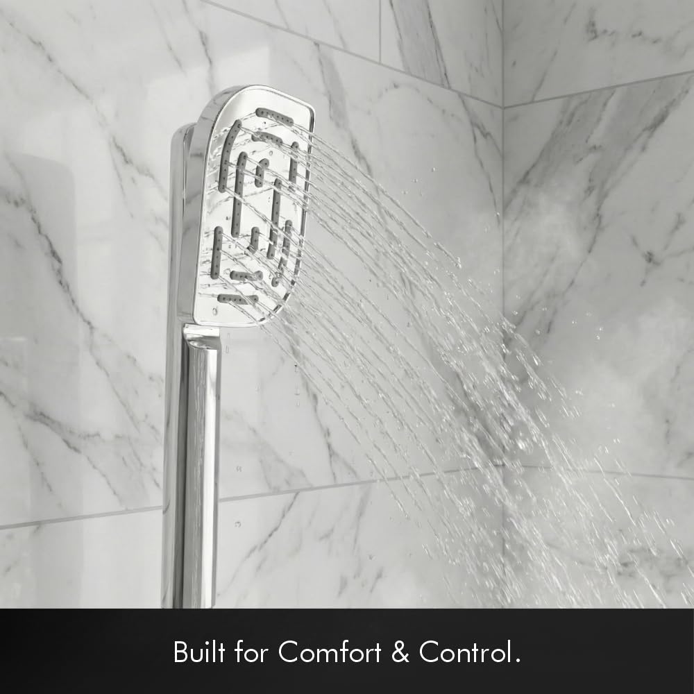 Handheld Shower Head With Hose And Wall Holder