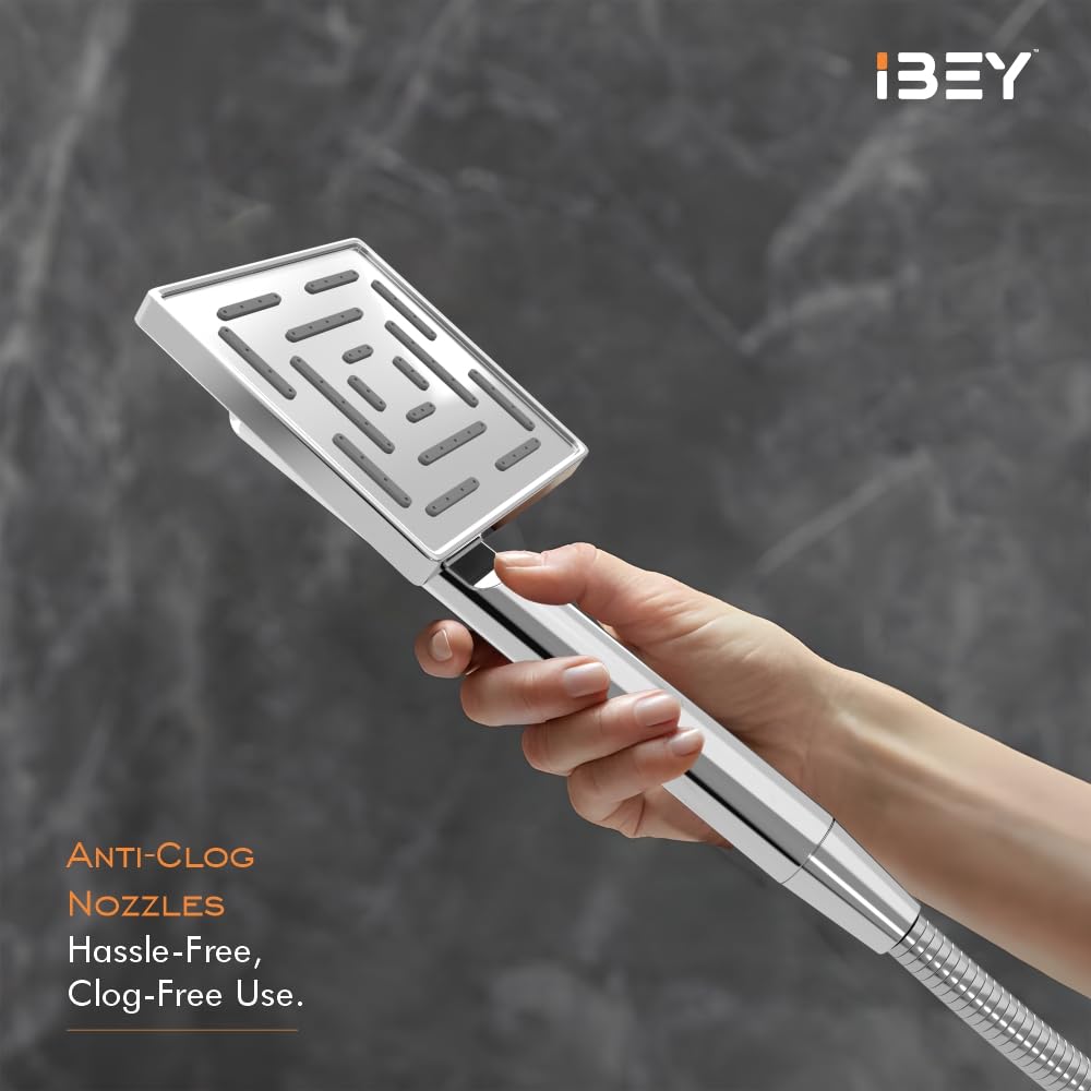 Handheld Shower Head With Hose And Wall Holder