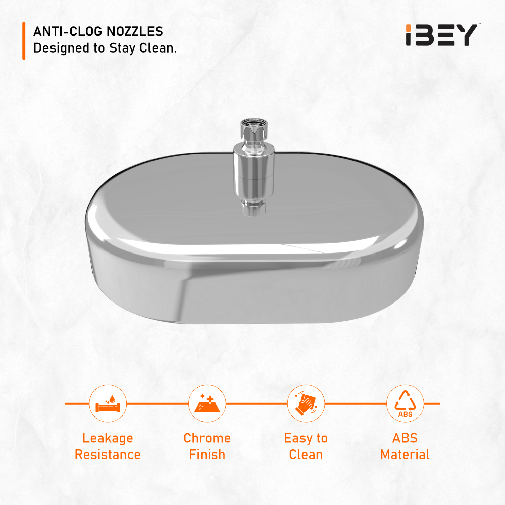 Cloud ABS Overhead Shower