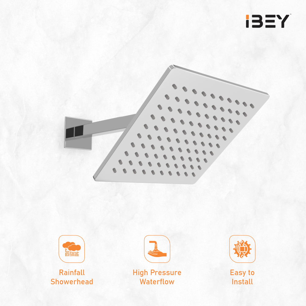 Elegant Round Nozzle Overhead Shower Head
