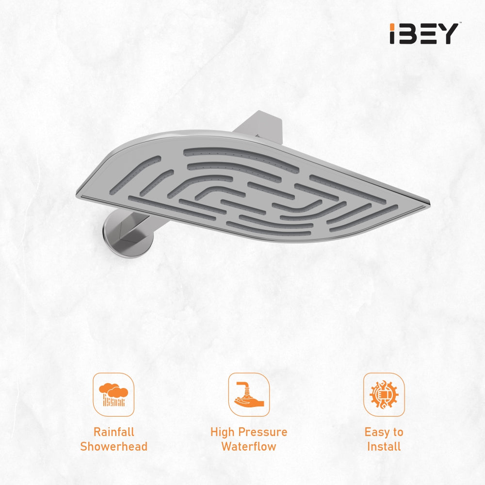 Maze Leaf Designer Overhead Shower