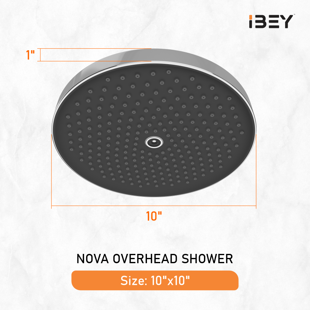 Nova ABS Rainfall Overhead Shower