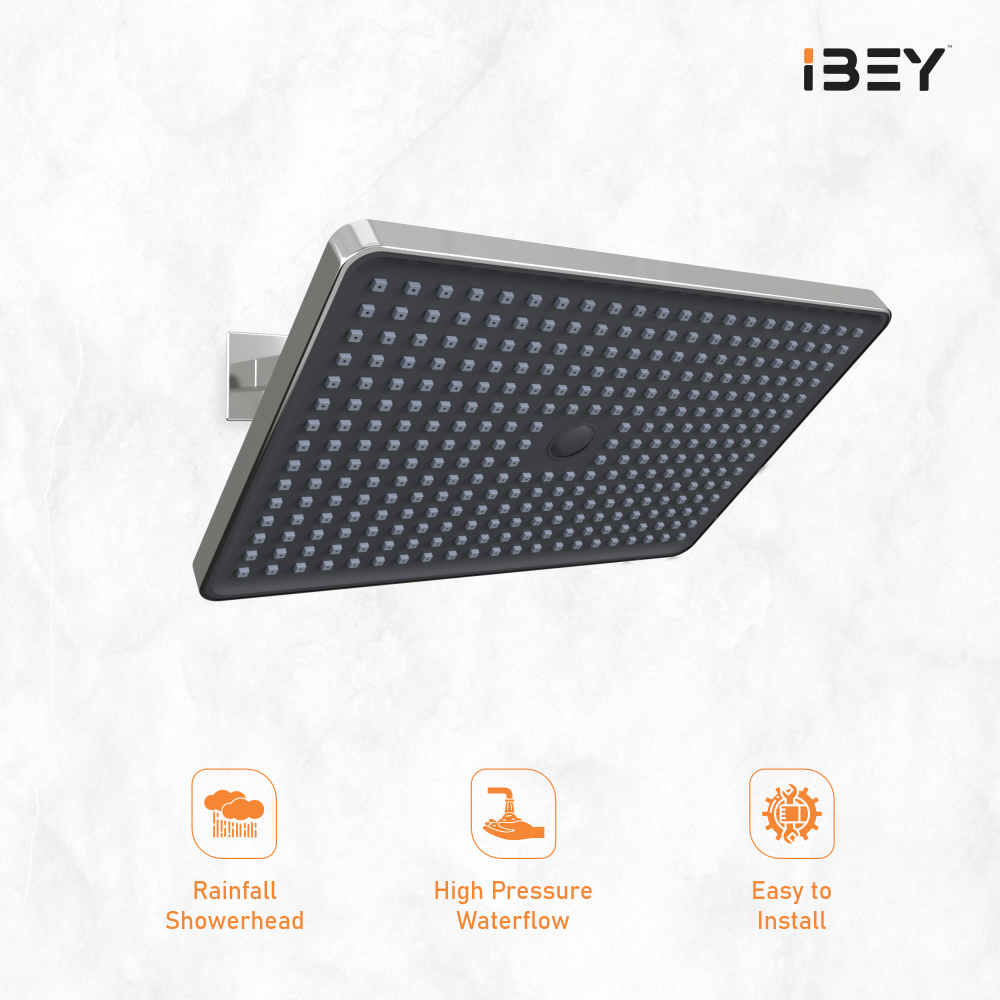 Rectangle ABS Overhead Shower