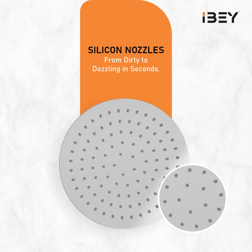 Round Stainless Steel Rain Shower Head