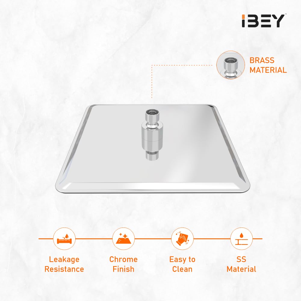 Square Overhead Rain Shower Head