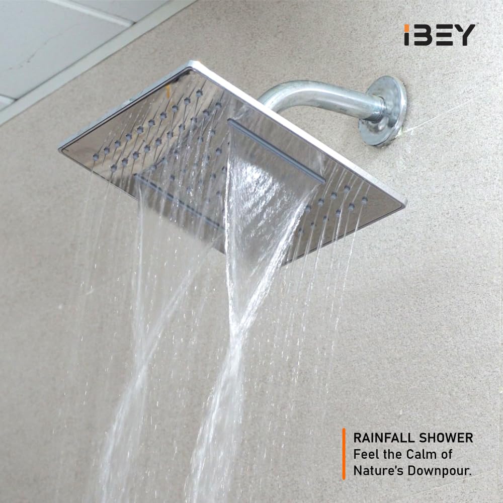 Square Waterfall Rain Shower Head
