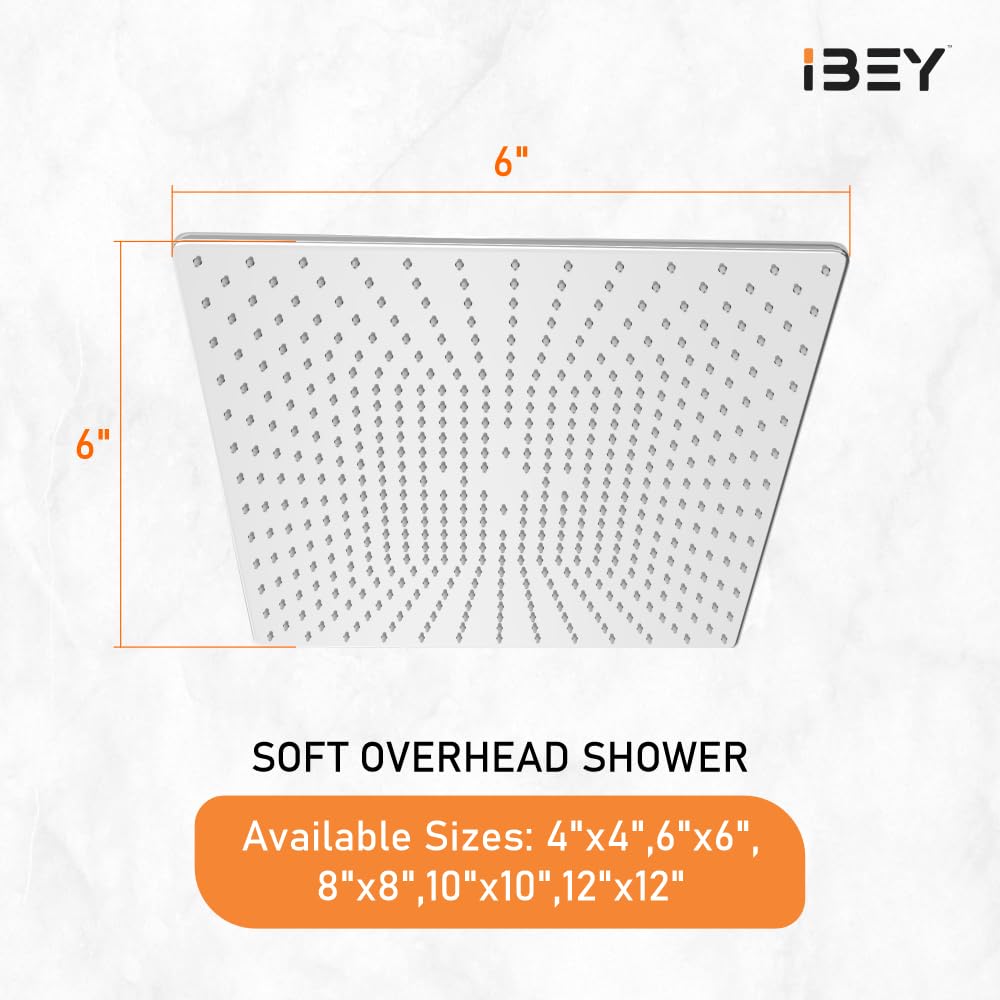 Square Overhead Shower Head