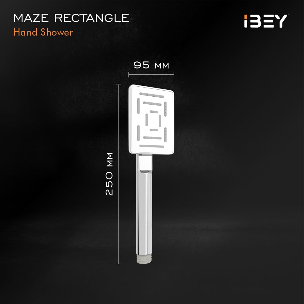 Handheld Shower Head Set With Hose And Wall Mount