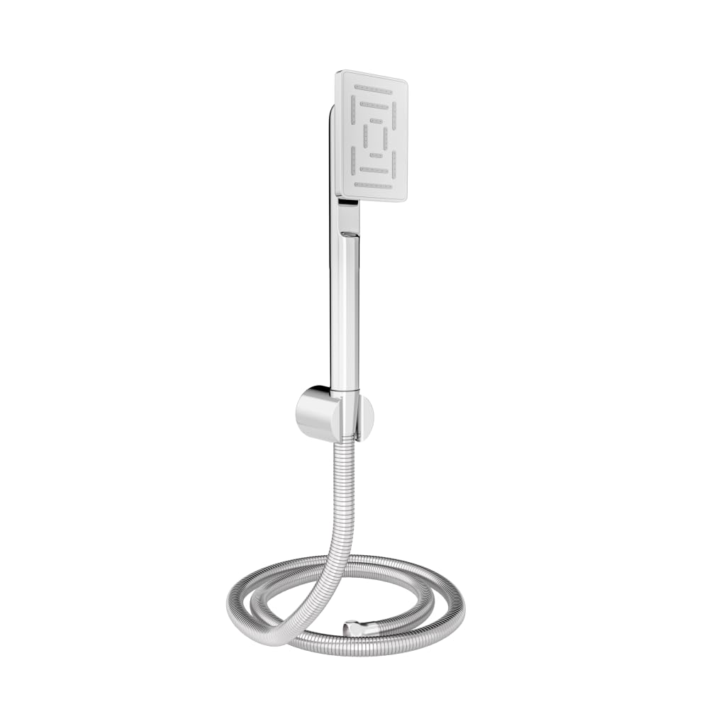 Handheld Shower Head Set With Hose And Wall Mount