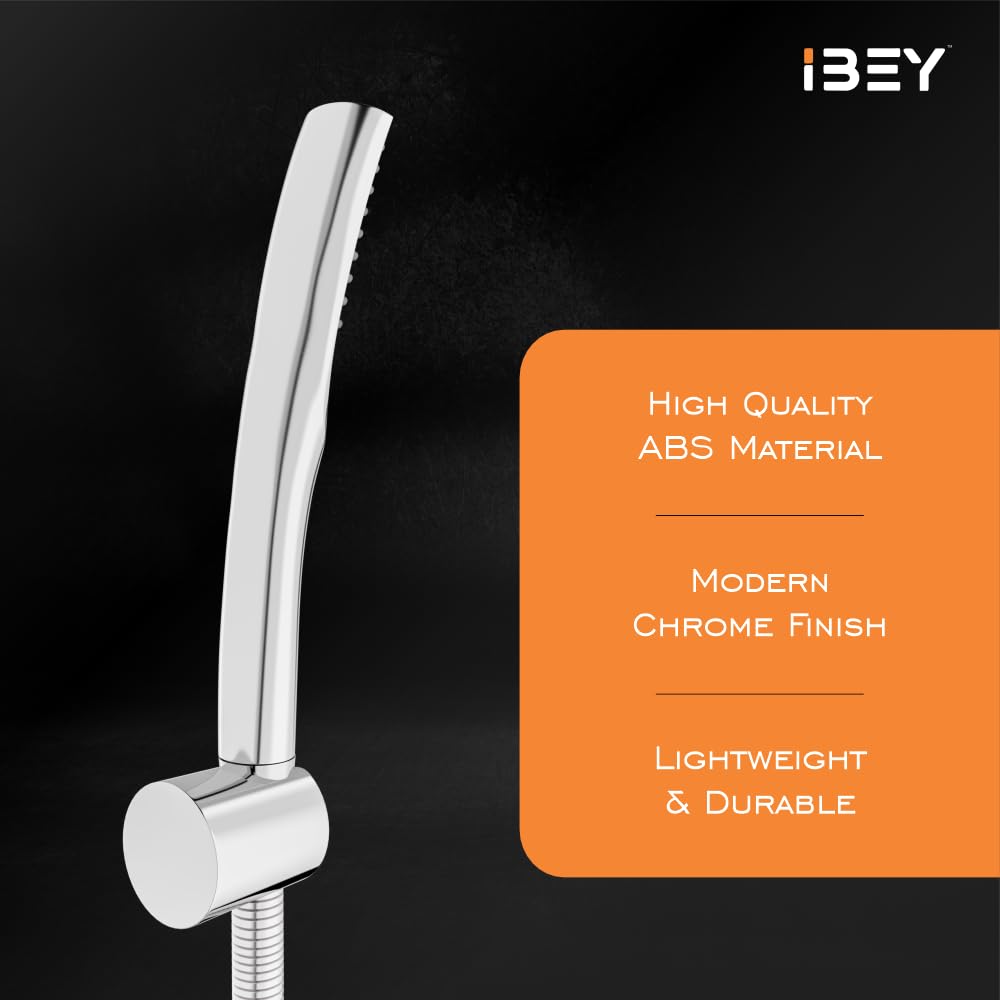 Handheld Shower Head Set With Wall Hook And Hose