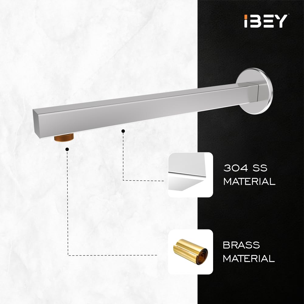 Shower Arm Wall Mounted Stainless Steel