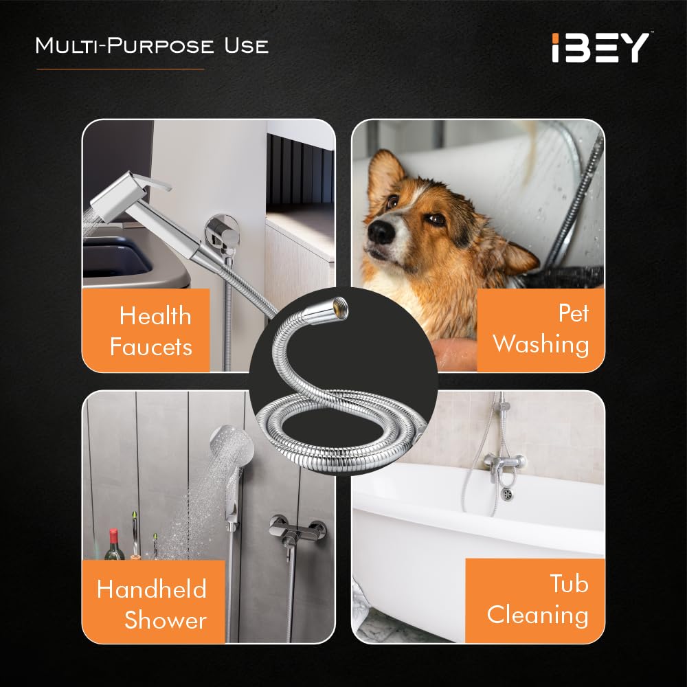 Stainless Steel Health Faucet Hose Pipe