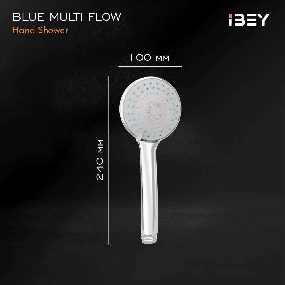 Handheld Shower Head Set With Hose And Wall Mount