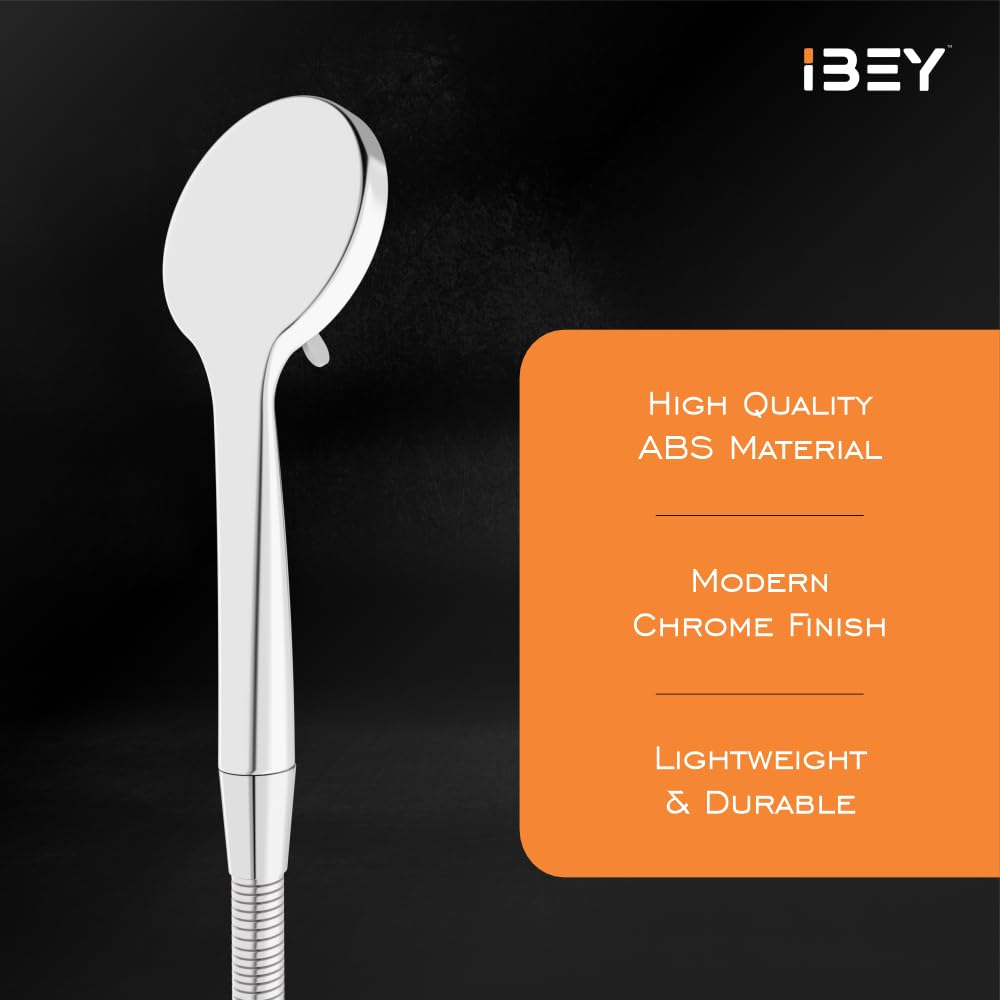Handheld Shower Head Set With Hose And Wall Mount