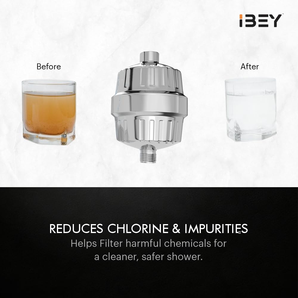 Shower And Tap Filter With Water Softener