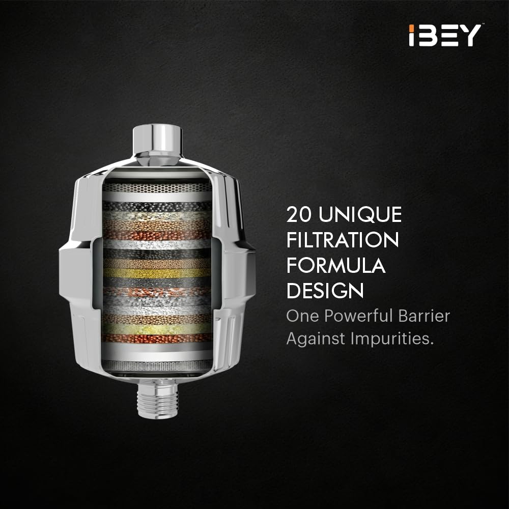 Shower And Tap Filter With Water Softener