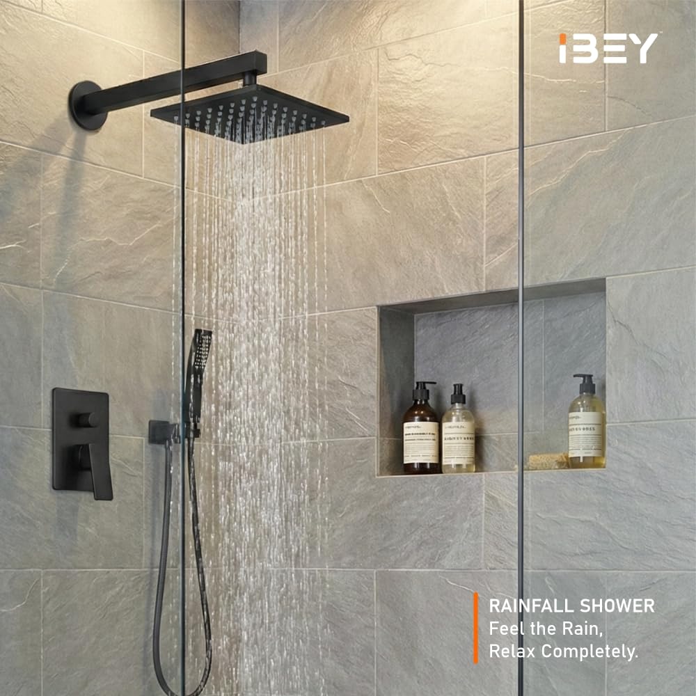 Square Rainfall Shower Head