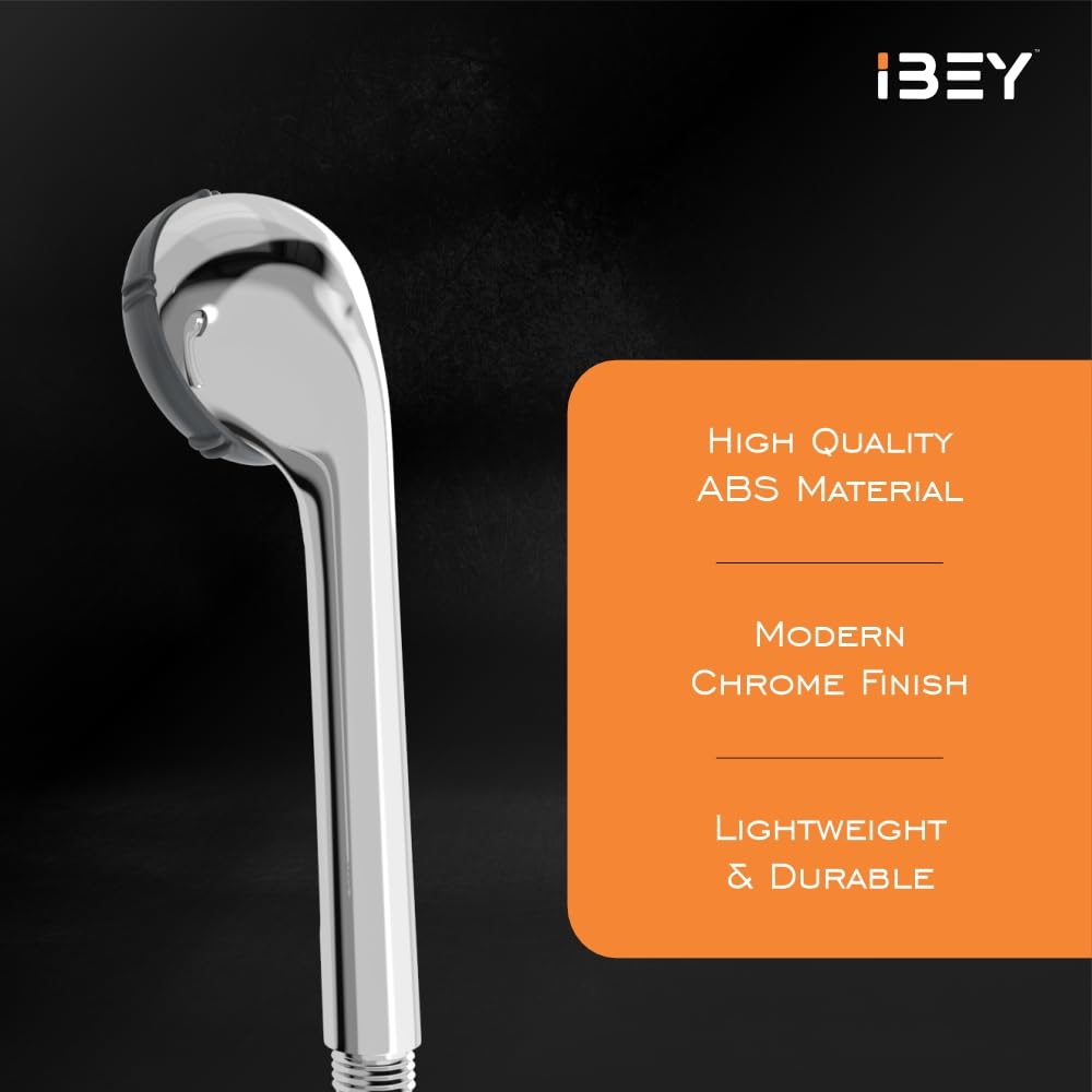 Handheld Shower Head Set With Hose And Wall Hook