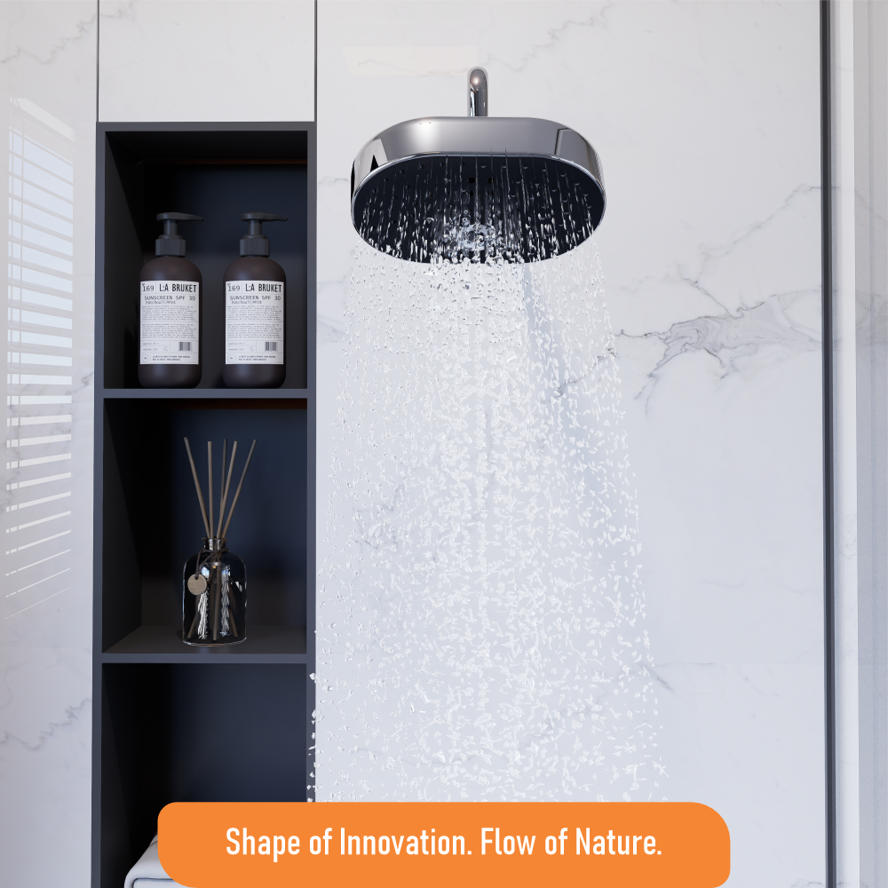 Cloud ABS Overhead Shower