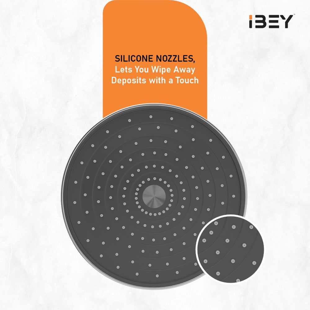 Crysta Round ABS Rainfall Overhead Shower