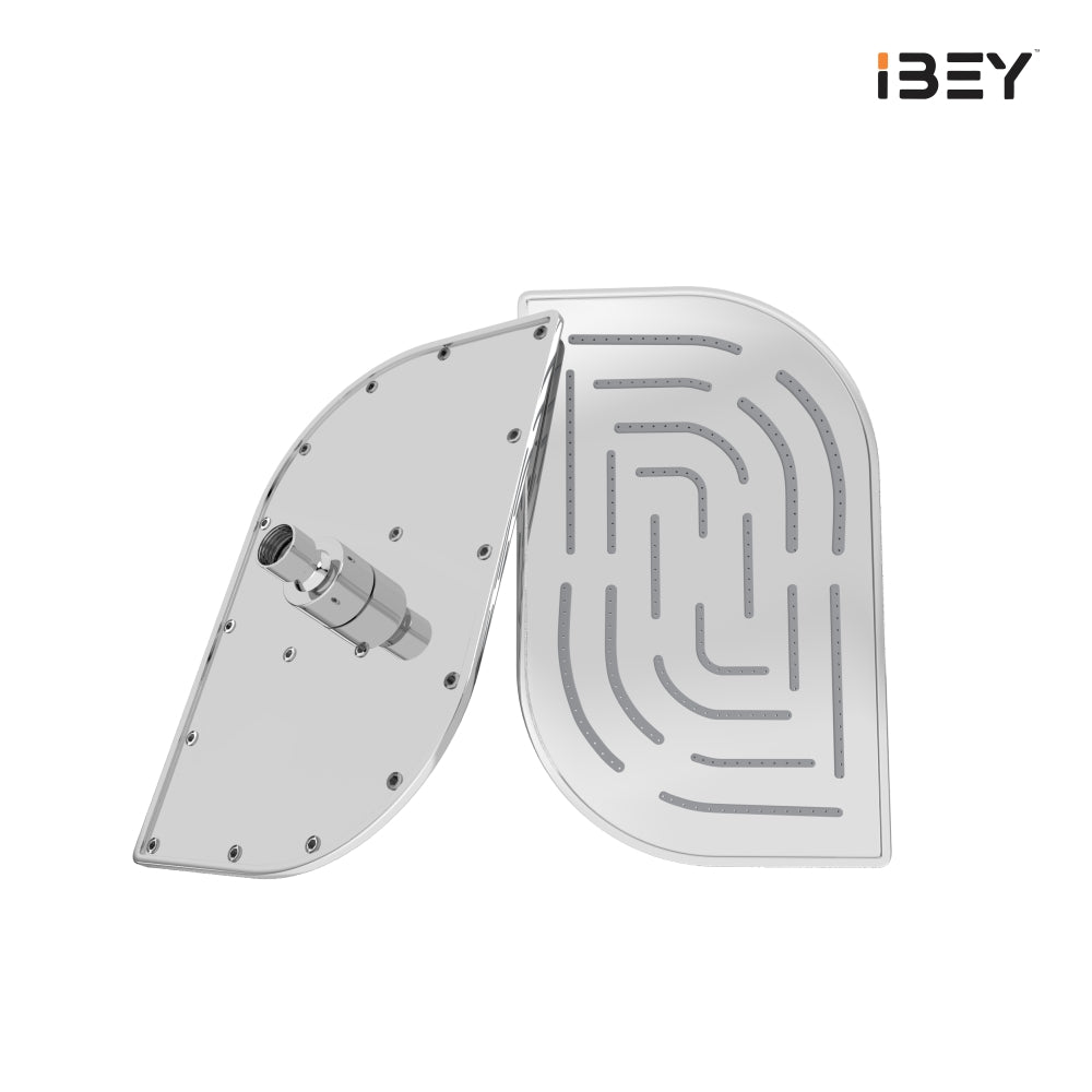 Maze Leaf Designer Overhead Shower