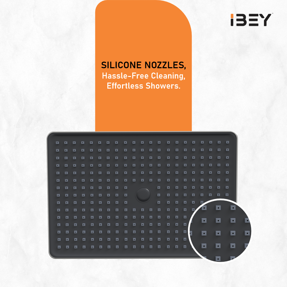 Rectangle ABS Overhead Shower